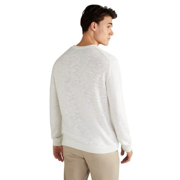 JOOP! - Sweter Mendor w kolorze złamanej bieli r.L