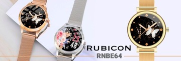 RUBICON SMARTWATCH RNBE64-4 ЗОЛОТЫЕ женские часы