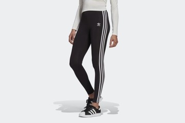 LEGGINSY ADIDAS TREFOIL 3 PASKI ORIGINALS SPODNIE