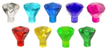 LEGO Crystals Diamonds Gems 28556 30153 9 шт.