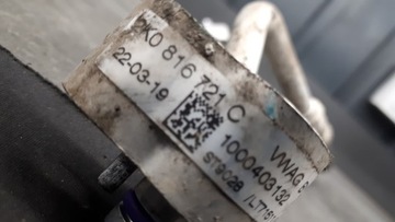 2K0816721C PŘÍVOD KLIMATIZACE VW CADDY IV 2016- 22