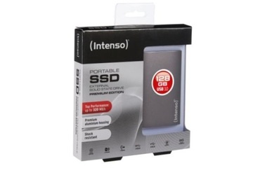 Внешний твердотельный накопитель Intenso Premium — 128 ГБ — USB 3.0 — Grau