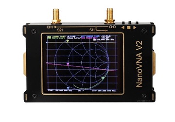 Analizator antenowy NanoVNA V2 50kHz-3GHz 3,2''
