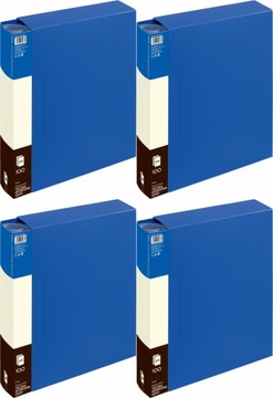 Album ofertowy Grand A4 100 koszulek niebieski x4
