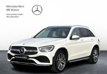 Mercedes GLC C253 SUV Facelifting 2.0 220d 194KM 2020 Mercedes-Benz GLC SalonPL 4Matic AMG Line Kamera360 Burmester CarPlay Andr