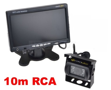 KAMERA COFANIA IR LED + MONITOR LCD 7'' 12/24V 4x4