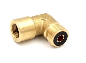 Уменьшение угла туристического цилиндра 3/8 для большого редуктора 21,8. Левая резьба.