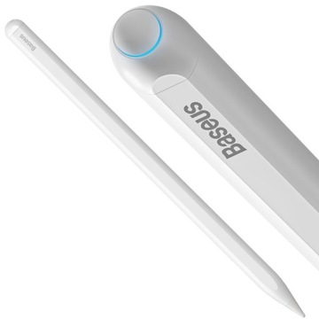 Стилус Baseus Smooth Write 2 со светодиодным индикатором - белый