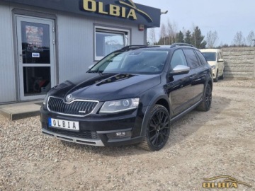 Skoda Octavia III Scout 2.0 TDI 184KM 2015 Skoda Octavia Wersja Scout, 4x4,Xenon-Led 2.0 Diesel 184KM