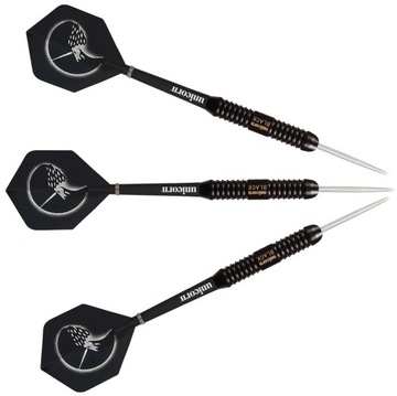 PROFESJONALNE RZUTKI DO DARTA ZESTAW UNICORN METAL