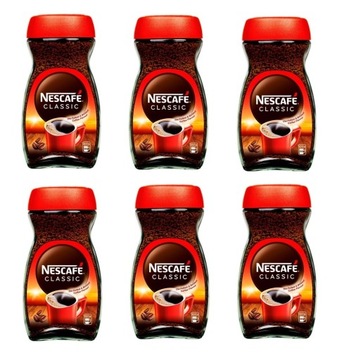 NESCAFE CLASSIC РАСТВОРИМЫЙ КОФЕ 200г СИЛЬНЫЙ аромат 100% натуральный кофе