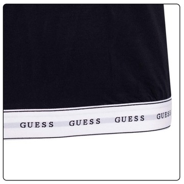 GUESS KOSZULKA DAMSKA T-SHIRT CARRIE CZARNA r. M