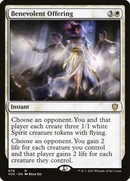 MtG: Benevolent Offering (VOC)