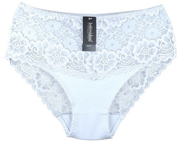 XL/XXXL/ Intimidao кружевные трусики с высокой талией из хлопка лосося XXL 2XL