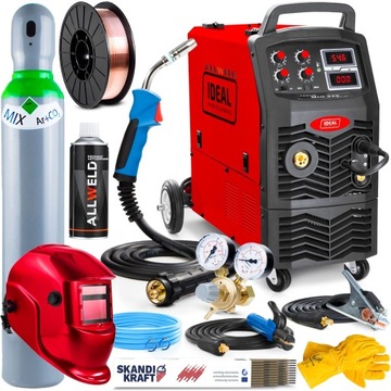 PÓŁAUTOMAT SPAWALNICZY MIGOMAT SPAWARKA IDEAL TECNO MIG 330 4X4 DIGITAL MMA