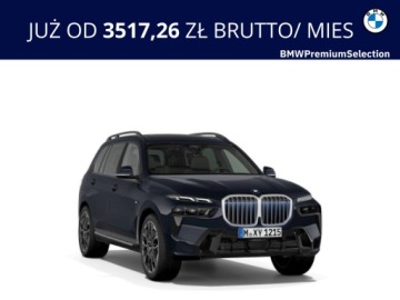 BMW X7 2025 BMW X7 BMW X7 BMW X7 40d, 2025, Wyposażenie TOP, B