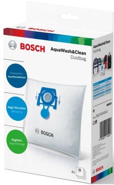 Мешки для пылесоса Bosch BBZWD4BAG для AquaWash & Clean 4 шт.