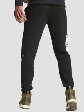 Хлопковые спортивные штаны для мальчиков Puma 140