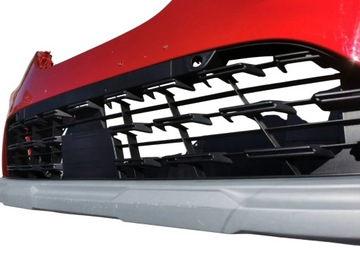 Бампер, центральная решетка, боковые хромированные, пол RENAULT Captur II