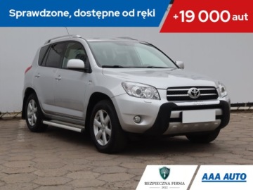 Toyota RAV4 III MPV 2.2 16V D-4D 136KM 2008 Toyota RAV 4 2.2 D-4D, Salon Polska, 4X4, Klima