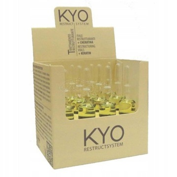 KYO RESTRUCT AMPUŁKI DO WŁOSÓW Z KERATYNĄ 12x10ml