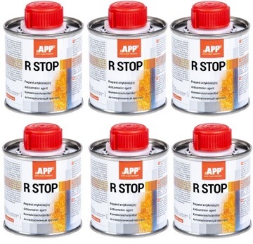 APP R-STOP Preparat antykorozyjny 6 X 100 ml RDZA
