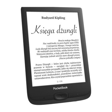 Ebook PocketBook Basic Lux 4 618 6'' 8GB Wi-Fi Black