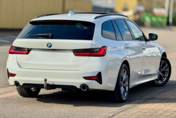 BMW Seria 3 G20-G21 Touring 2.0 320d 190KM 2022 BMW Seria 3 Bezwypadkowa Serwisowana 1-Wlasciciel M-HEV Ledy Panorama Asys, zdjęcie 5