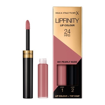 Max Factor Lipfinity 24h 001 Pearly Nude pomadka B