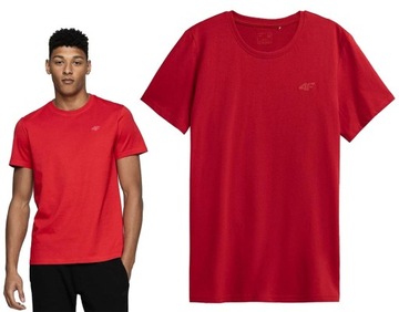 4F T-shirt KOSZULKA MĘSKA SPORTOWA BAWEŁNA r.3XL