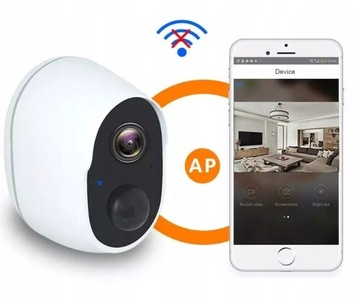 WIFI IP-КАМЕРА НАРУЖНОГО МОНИТОРИНГА 2MPX АККУМУЛЯТОР
