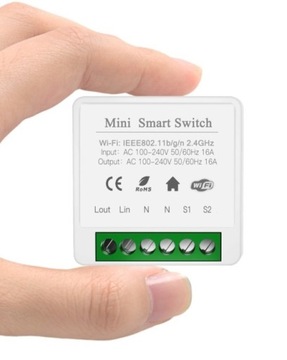 PRZEKAŹNIK GNIAZDKO WŁĄCZNIK WIFi TUYA SMART 16A