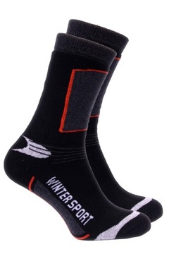 Зимние лыжные носки WARM THERMAL, толстые махровые лыжные носки