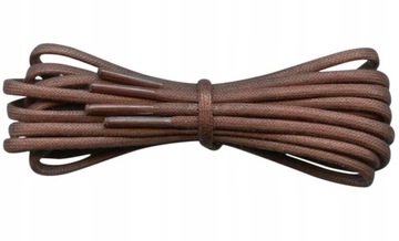 G9-10 BRĄZOWE 2 mm 0,2 WOSKOWANE SZNUROWADŁA 90 CM