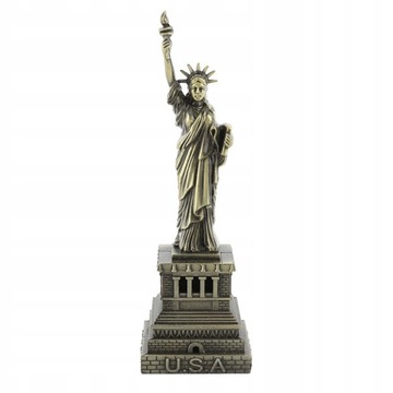 Statua wolności metalowy Model budynku dekoracja