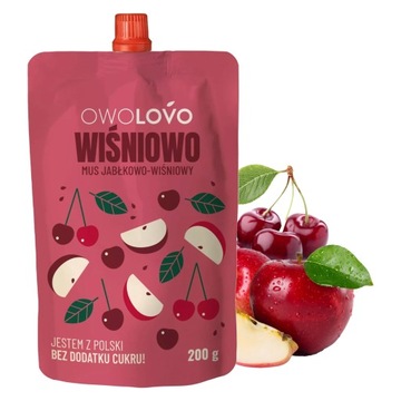 НАБОР OWOLOVO 8 вкусов ФРУКТОВЫЕ МУССЫ Десертная закуска БЕЗ САХАРА 16х200Г