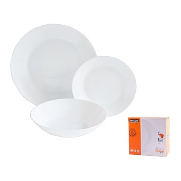 LUMINARC serwis zestaw obiadowy ZELIE 18 ARCOPAL