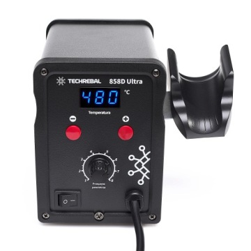 МАШИНА ДЛЯ СВАРКИ ПЛАСТИКА Techrebal 858D ULTRA 750W ПП связующее СОПЛА НО бесплатно