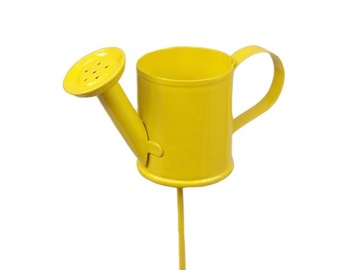 MINI KONEWKA KONEWKI DEKORACJA na PIKU żółta 6 cm