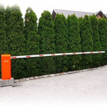 АВТОМАТИЧЕСКИЙ ПАРКОВОЧНЫЙ шлагбаум 2x ДИСТАНЦИОННЫЙ + рычаг 6 м ESTATE FAST 3,5 с