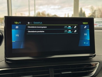 Peugeot 3008 II Plug-In Hybrid Facelifting 1.6 HYBRID 225KM 2021 Peugeot 3008 Allure Pack / LED / Kamera / 1właścic, zdjęcie 32