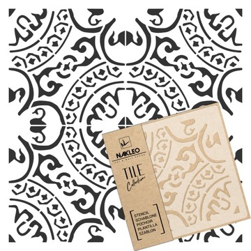 SZABLON MALARSKI do kafelków płytek JUBERRI 30x30