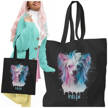 TORBA PIES GRZYWACZ CHINSKI PREZENT PERSONALIZACJA