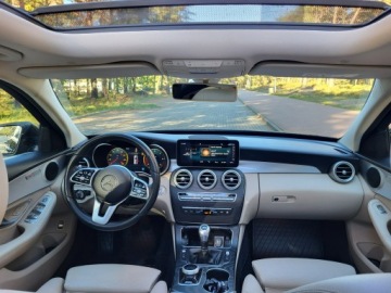 Mercedes Klasa C W205 Kombi Facelifting 1.6 200d 160KM 2019 Mercedes C 200d 2019 Panorama,Virtual, LED, Manual, Bezwypadkowy, VAT 23%, zdjęcie 25