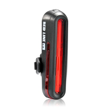 Перезаряжаемый задний велосипедный фонарь Mactronic Red line