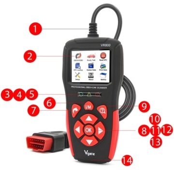 Диагностический интерфейс Vgate VR800