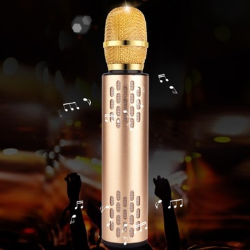 MIKROFON DLA DZIECI BEZPRZEWODOWY KARAOKE BLUETOOTH Z GŁOŚNIKIEM NAGRYWANIE