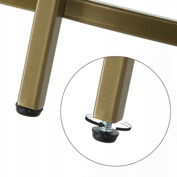 КРУГЛЫЙ ГЛАМУРНЫЙ СТОЛИК ЗОЛОТОЙ БЛЕСК МЕТАЛЛ СТЕКЛО 50 x 50 x 55см