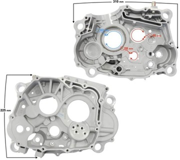 Karter silnika prawy nxt300 MotoGeneric