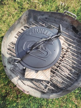 Казан чугунный эмалированный, 15 литров, Жареная охотничья похлебка